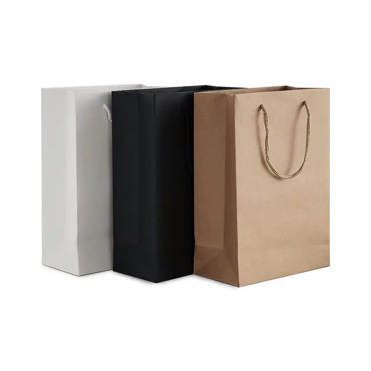 Customized printing and size product sale gift package paper bag