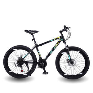 Bicicleta de Montaña de 26 Pulgadas y 21 Velocidades con Frenos de Disco de Acero al Carbono, Bicicleta Deportiva para Hombre con Suspensión Completa y Pedales - Product Image 4