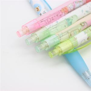 סט עפרונות מכניים 0.5 0.7 יפני קוריאני רב מכר, גוף מסתובב עם הדפסת סרט, ציוד משרדי לתלמידים, דוגמת קומיקס - Product Image 4