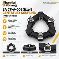Accouplement souple en caoutchouc 8A 8AS CF-A-008 Taille 8 pour moteurs Centaflex, pompes et machines – Pièces d'accouplement torsionnel