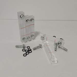 Jauge de niveau d'huile Manny YJ-060 avec fenêtre de visualisation en verre pour la surveillance du lubrifiant du compresseur - Product Image 5