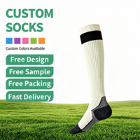 Chaussettes de sport à compression mi-hautes personnalisées avec logo OEM, chaussettes douces et chaudes en nylon pour la course à pied, le cyclisme et les exercices en hiver