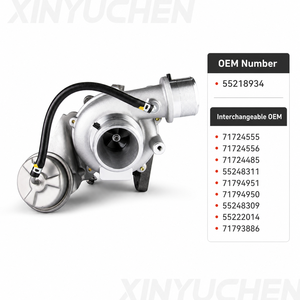 Nuovo Turbocompressore 55218934 VL38 RHF3 per Fiat 500 Abarth <span class=keywords><strong>Alfa</strong></span> <span class=keywords><strong>Romeo</strong></span> <span class=keywords><strong>MiTo</strong></span> 1.4 TB T-Jet Motore a Benzina con Garanzia di 1 Anno - Product Image 2