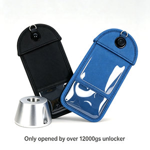 Faraday Mobile <strong>Phone</strong> Bags With Security Lock Invisible Magnet <strong>Cell</strong> <strong>Phone</strong> Storage School Locker Pouch Anti Scratch for Classroom - Product Image 2