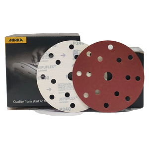 <span class=keywords><strong>Mirka</strong></span> Sander disco abrasivo originale <span class=keywords><strong>Mirka</strong></span> marrone disco abrasivo Jepufles 5 pollici 6 pollici <span class=keywords><strong>Mirka</strong></span> <span class=keywords><strong>abrasivi</strong></span> - Product Image 1