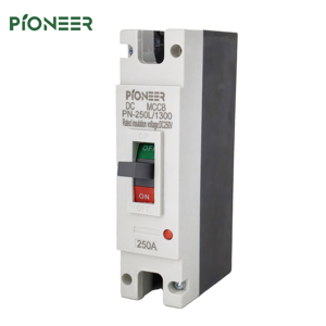 Disjoncteur CC 250A pour système solaire photovoltaïque, disjoncteur CC 1P 250A, disjoncteur de type boîtier moulé, système de stockage - Product Image 1