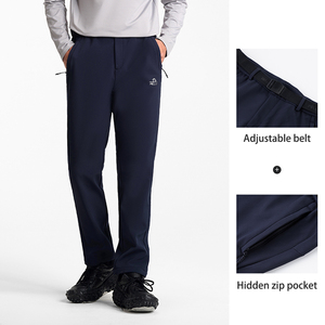 PELLIOT di alta qualità all'aperto funzionale elasticizzato idrorepellente caldo pile da uomo inverno trekking Softshell <span class=keywords><strong>pantaloni</strong></span> - Product Image 6