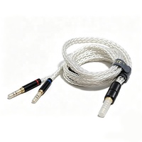 Câble de mise à niveau pour casque Yongse 2.5 3.5 4.4mm, 16 conducteurs 7N OCC plaqué or, mixte 3.5/2.5/4.4/6.35/XLR, 1.2m