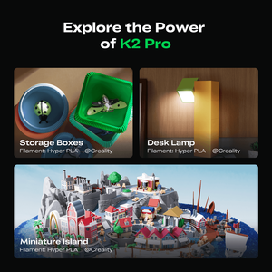 New Creality K2 Pro <b>3D</b> <b>Printer</b> | Multi-Color and Material Printing Active Chamber Heating AI Camera 300x300x300mm Creality K2 Pr - Product Image 3