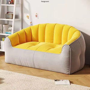 Modern Chesterfield Lazy Double Bean Bag Can Recline Sleep <b>Bed</b> Social Media Bedroom Balcony Dormitory Rental - Product Image 3