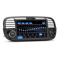 Stereo Mobil Linux 7 Inci untuk Fiat 500 2007-2015 Kontrol Gerakan CarPlay Android Auto Screen Mirroring RCA DSP CE-XTRONS