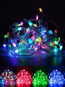 ETOP New Christmas LED Strip <strong>Lights</strong> <strong>Copper</strong> <strong>Wire</strong> Fairy <strong>Lights</strong> with PVC Lamp Body for Holiday Decorations and Party Decorations - Product Image 2