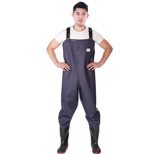 <span class=keywords><strong>Cuissardes</strong></span> de pêche à la mouche en PVC de haute qualité <span class=keywords><strong>pour</strong></span> hommes et femmes, <span class=keywords><strong>cuissardes</strong></span> imperméables avec bottes, conception sans couture <span class=keywords><strong>pour</strong></span> la chasse, sublimation - Product Image 1