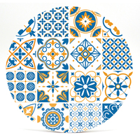 Sous-verre en liège en céramique absorbant l'eau avec impression par sublimation de logo personnalisé super absorbant pour décoration de tasse à café