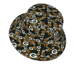 Customized 32 Teams Green Bay Packers Bucket Hat Casual Fisherman Hat