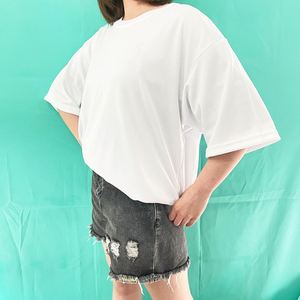 Breathable Wicking Polyester/Cotton Jersey Factory Wholesale Men's Bird's Eye <b>Shirts</b> for Heat-Transfer Printing Customization - Product Image 2