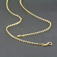 Elegant And Colorful 24k gold chain For 