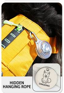 Harnais pour chien réfléchissant, respirant, avec rembourrage doux, nouveau harnais anti-traction avec poches, harnais de type gilet réglable pour chien - Product Image 6