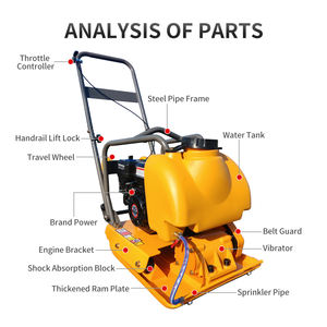 Grosir pemadat Tamper plat listrik <span class=keywords><strong>Diesel</strong></span> bensin aspal tanah portabel - Product Image 4