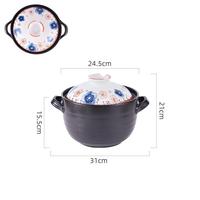 Meilleures ventes : Pot à soupe en céramique de luxe résistant aux hautes températures, compatible avec les cuisinières à gaz et les plaques à induction, pour la cuisson