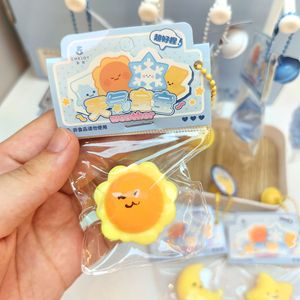 CHENXI Nuevo Estilo Weather Baby Taba Squishy 30g Unisex Silicona Plástico TPE Único Colgante de Rebote Lento Adorno Juguete Divertido para Apretar - Product Image 3