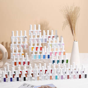 Marque privée Ensemble de vernis <span class=keywords><strong>à</strong></span> gel UV translucide rose nu sans HEMA <span class=keywords><strong>Semi</strong></span>-<span class=keywords><strong>Permanent</strong></span> Effet de gelée glacée Source de lampe <span class=keywords><strong>à</strong></span> LED Vente en gros - Product Image 3