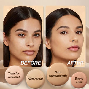 Base líquida de cubierta perfecta con llave rosa de fabricante personalizado con base líquida facial mate Hialurónico - Product Image 3