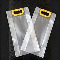 Sachet d'emballage sous vide pour riz de qualité alimentaire, durable, transparent, en nylon, type brique, pour céréales, imprimé sur mesure