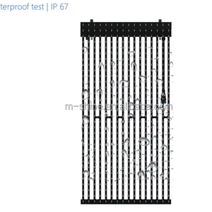 M-tỏa sáng trung tâm mua sắm quảng cáo LED lưới màn hình ngoài trời p15.625 Dip trong suốt Rèm Kính LED Video Tường Ngoài Trời hiển thị - Product Image 1