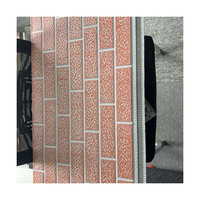 Panneau sandwich en PU avec acier galvanisé pour mur extérieur, isolation thermique, résistant au feu, revêtement décoratif