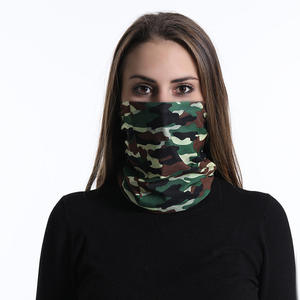 Penutup Leher Multifungsi Motif Kamuflase untuk Bersepeda, Bermotor, Memancing, dan Olahraga Lainnya, Bahan Seamless, Model Bandana Masker - Product Image 4