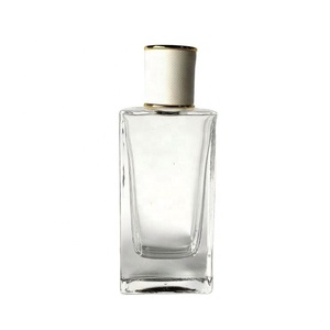 Wholesale High Quality 30ml 50ml 100ml square Thick Bottom Spray Glass <b>Perfume</b> <b>Bottles</b> With Crimp Neck - Product Image 1