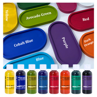 TIMESRUI Colorant liquide concentré à haute teneur en pigments, colorant à base d'eau ultra-concentré pour béton, ciment, coulis