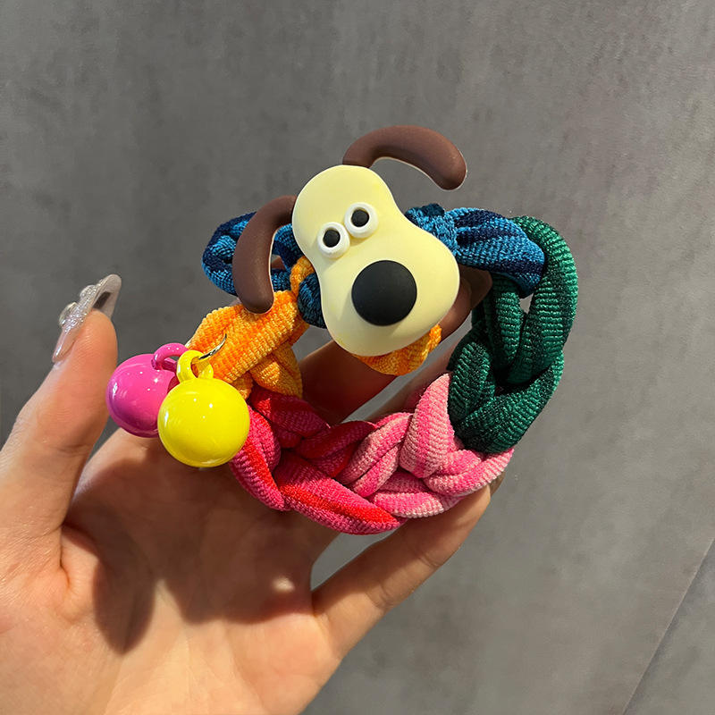 ผูกผมสีรุ้งสำหรับลูกสุนัข