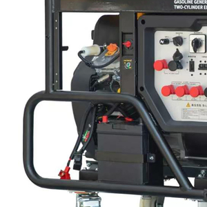 เครื่องกำเนิดไฟฟ้าเบนซินแบบมืออาชีพ 18 กิโลวัตต์ 50 เฮิรตซ์ เฟสเดียว แบบ V-Twin 4 จังหวะ ระบายความร้อนด้วยอากาศ สำหรับใช้งานในอุตสาหกรรม - Product Image 2