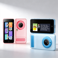Caméra intelligente pour enfants AI avec reconnaissance photo WiFi, dialogue vocal, écran tactile 4 pouces, capteur CCD, double objectif, jouet éducatif portable pour les enfants de 3 à 15 ans
