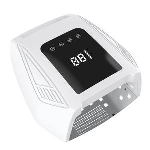 Lampe à ongles professionnelle 96W <span class=keywords><strong>Pro</strong></span> Cure UV LED blanche 15600mAh rechargeable sans fil sans fil avec plateau à base en métal - Product Image 1
