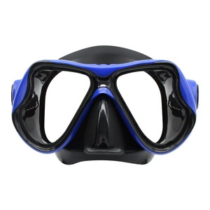 Masque de plongée à double lentille, verre trempé, anti-buée, silicone, adulte, sports nautiques - Product Image 3