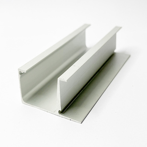 Mill Finished Aluminium Alloy Kitchen Cupboard Handle with Bending &amp; Welding Services <strong>G</strong> Profile Furniture Handle - Product Image 1
