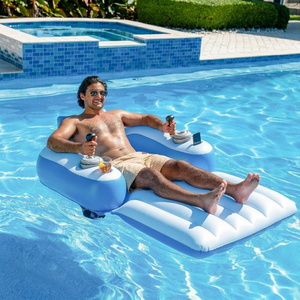 Tumbona Inflable <span class=keywords><strong>de</strong></span> PVC Personalizable <span class=keywords><strong>para</strong></span> <span class=keywords><strong>Adultos</strong></span> con Motor Eléctrico - Product Image 1