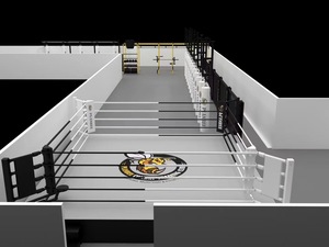 Sacco da boxe per montaggio a parete fittizio borsa per avversario con 6 piedi uomo logo stand autoportante mma training sport sacco da boxe - Product Image 6
