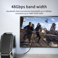 Mindpure 8K HDMI 2.1 Cable 60Hz 4K 144Hz Gold Plated HDMI to HDMI 1M 2M 3M for HDTV Projector Gaming Console