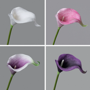 Mini fleurs artificielles <span class=keywords><strong>de</strong></span> calla pour bouquets DIY, décoration <span class=keywords><strong>de</strong></span> table pour la maison, les mariages et les fêtes - Product Image 2