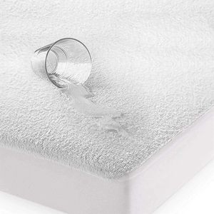 Protecteur de matelas en tissu éponge AOSEN, fabriqué en Chine, imperméable, super doux, respirant, housse de protection pour matelas - Product Image 1