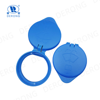 Bouchon de réservoir de liquide lave-glace bleu de haute qualité 44 mm 1,8 mm en plastique, vente en gros directe d'usine, pour l'entretien automobile