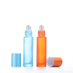 10ml Eco-Friendly round Glass <b>Roll</b>-<b>on</b> Bottle with Stainless Steel Roller Ball Essential <b>Oils</b> & <b>Perfume</b> Refillable Bottles - Product Image 1