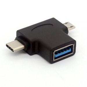 Konverter OTG 2-In-1 <span class=keywords><strong>USB</strong></span> 3.0 Ke <span class=keywords><strong>Micro</strong></span> <span class=keywords><strong>USB</strong></span> dan <span class=keywords><strong>Adaptor</strong></span> Tipe C OTG 2-In-1 <span class=keywords><strong>Adaptor</strong></span> 2-In-1 - Product Image 2