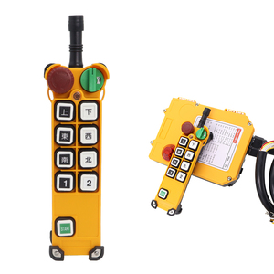 F24-8D FCC Crane điều khiển từ xa 12V 24V 110-460V đài phát thanh 8 nút <span class=keywords><strong>4</strong></span> chuyển động tốc độ gấp đôi đài phát thanh công nghiệp cần cẩu điều khiển từ xa - Product Image 1