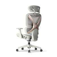 Chaise de bureau ergonomique, nouveau design, tissu haut de gamme, chaise de direction, accoudoirs 2D et 3D, style moderne, chaise en mesh pour patron/CEO, acier durable
