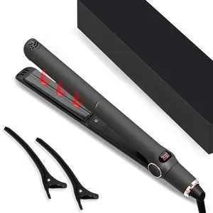 curly titanium professional ikonic magic styler infrared machine price steam iron hair straightener